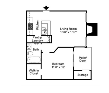 1A floor plan